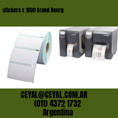 stickers x 1000 Grand Bourg