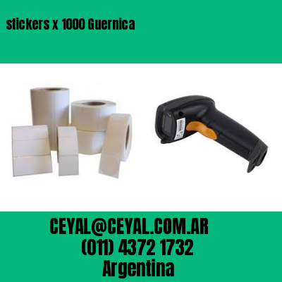 stickers x 1000 Guernica