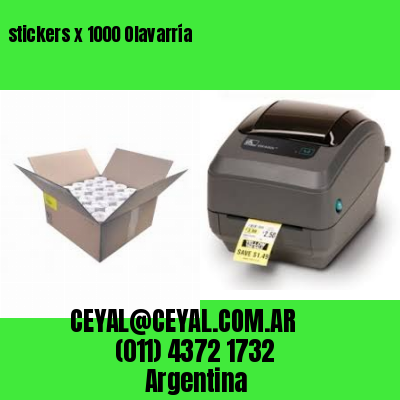 stickers x 1000 Olavarría