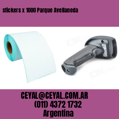 stickers x 1000 Parque Avellaneda