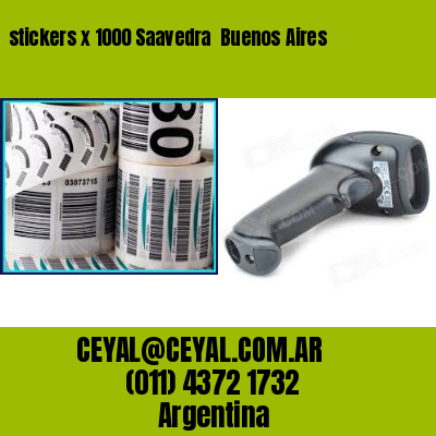 stickers x 1000 Saavedra  Buenos Aires