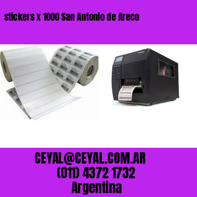 stickers x 1000 San Antonio de Areco