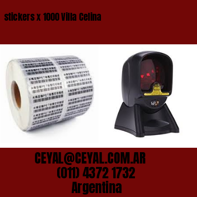 stickers x 1000 Villa Celina