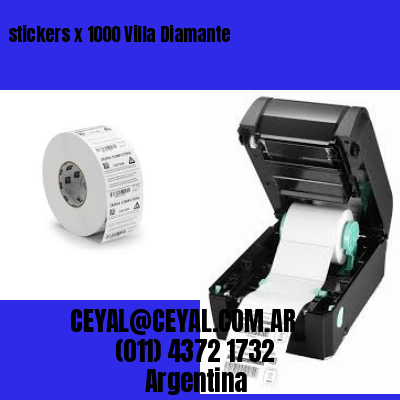 stickers x 1000 Villa Diamante