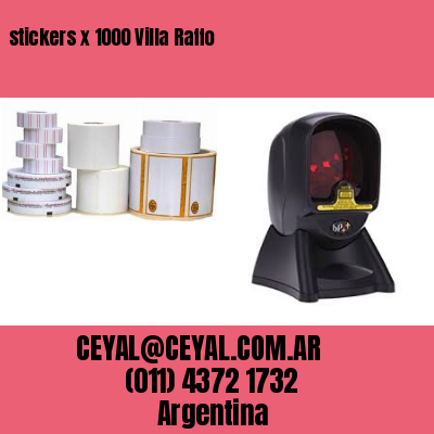 stickers x 1000 Villa Raffo