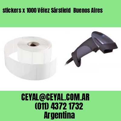 stickers x 1000 Vélez Sársfield  Buenos Aires