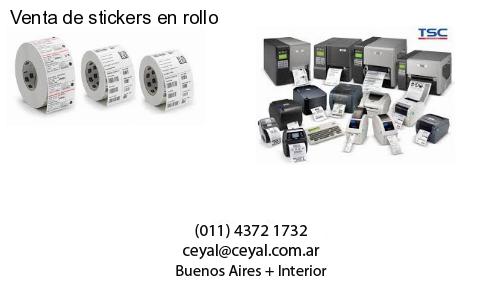 Venta de stickers en rollo