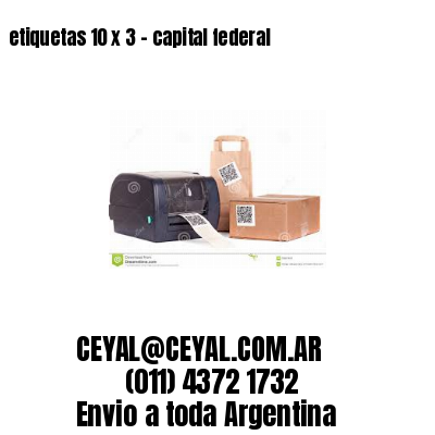 etiquetas 10 x 3 – capital federal