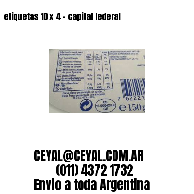 etiquetas 10 x 4 – capital federal