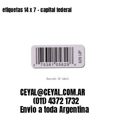 etiquetas 14 x 7 – capital federal