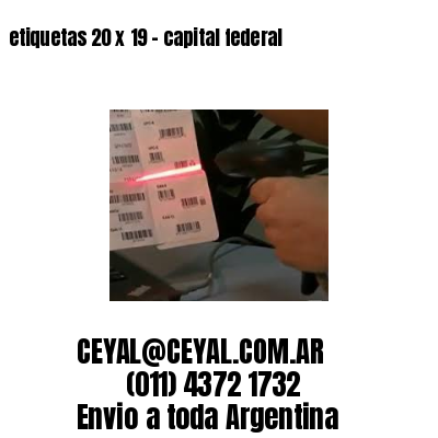 etiquetas 20 x 19 – capital federal