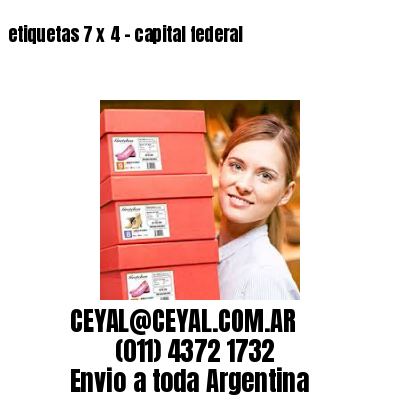 etiquetas 7 x 4 – capital federal