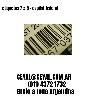 etiquetas 7 x 8 – capital federal
