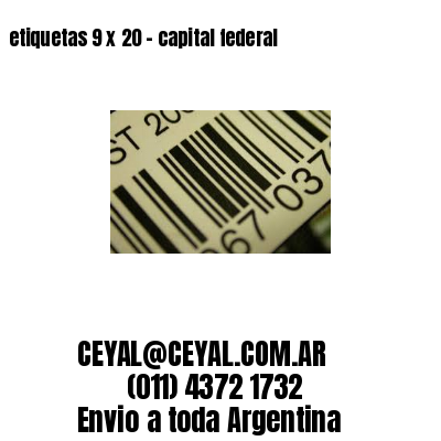 etiquetas 9 x 20 – capital federal