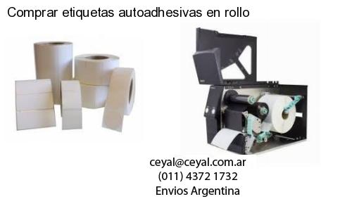 Comprar etiquetas autoadhesivas en rollo