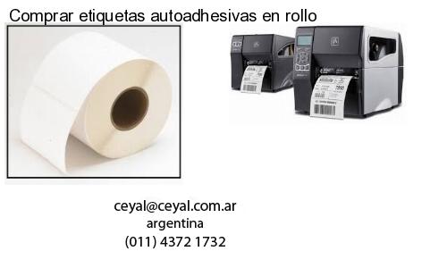 Comprar etiquetas autoadhesivas en rollo