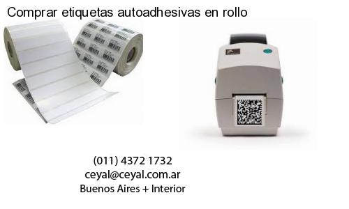 Comprar etiquetas autoadhesivas en rollo