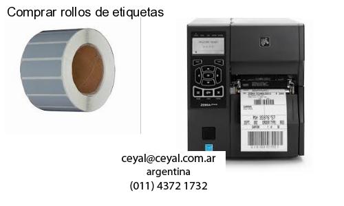 Comprar rollos de etiquetas