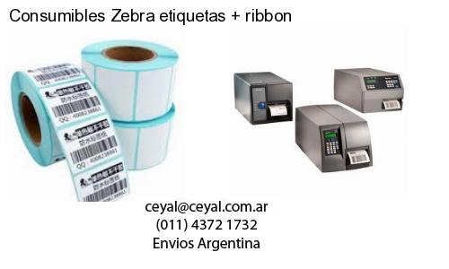 Consumibles Zebra etiquetas ribbon