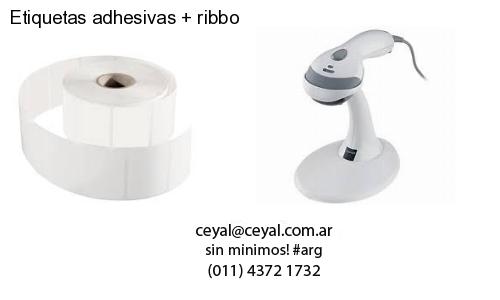 Etiquetas adhesivas ribbo
