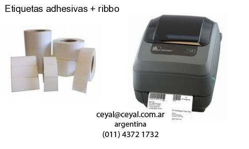 Etiquetas adhesivas ribbo