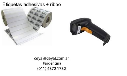 Etiquetas adhesivas   ribbo