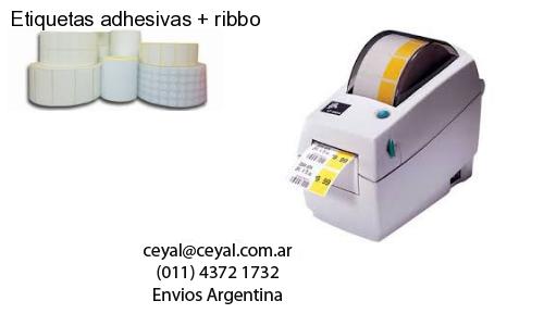 Etiquetas adhesivas ribbo