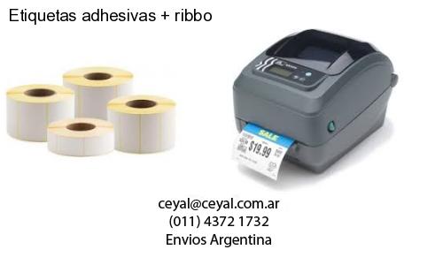 Etiquetas adhesivas ribbo
