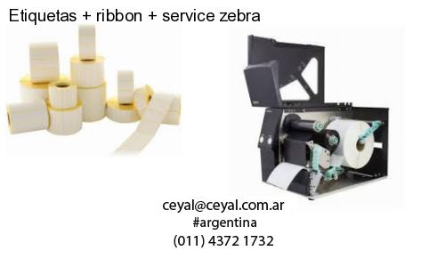 Etiquetas   ribbon   service zebra