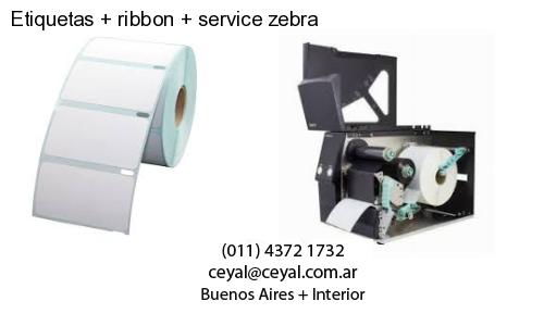 Etiquetas   ribbon   service zebra