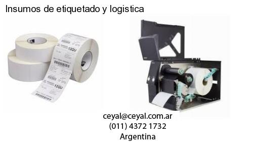 Insumos de etiquetado y logistica