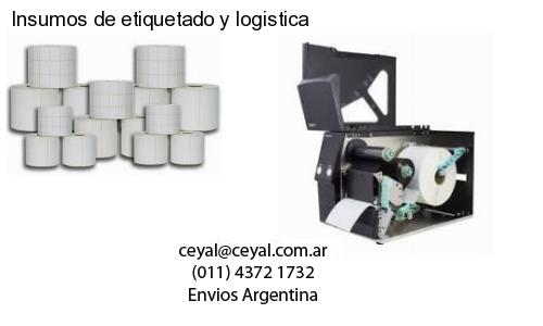 Insumos de etiquetado y logistica