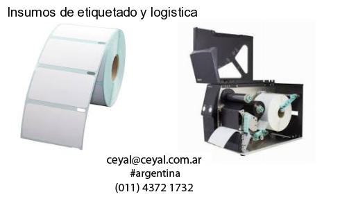 Insumos de etiquetado y logistica