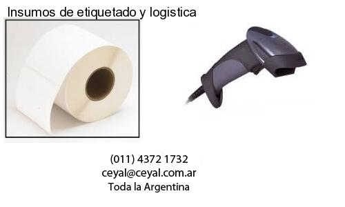 Insumos de etiquetado y logistica