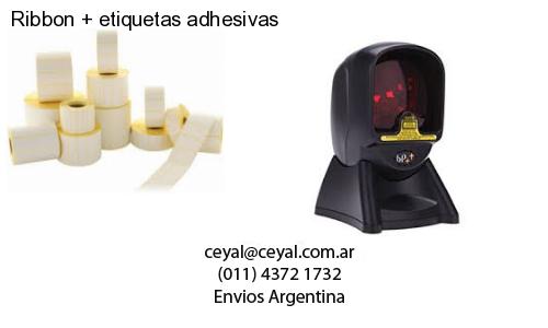 Ribbon etiquetas adhesivas