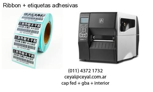 Ribbon   etiquetas adhesivas