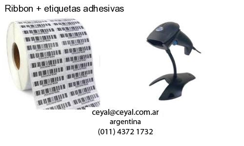Ribbon etiquetas adhesivas