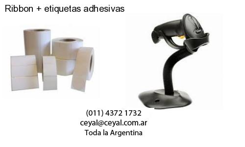 Ribbon etiquetas adhesivas