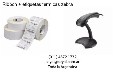 Ribbon etiquetas termicas zebra
