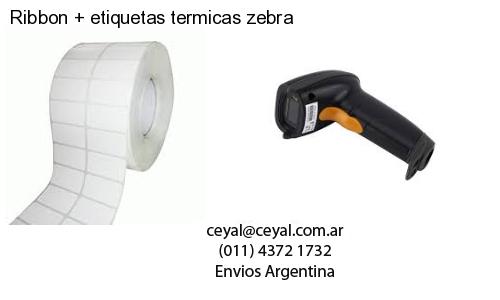 Ribbon etiquetas termicas zebra