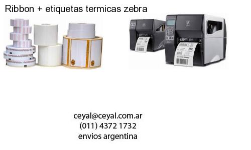 Ribbon etiquetas termicas zebra