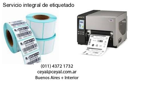 Servicio integral de etiquetado