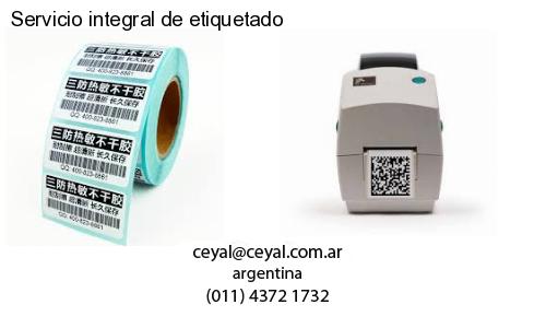 Servicio integral de etiquetado