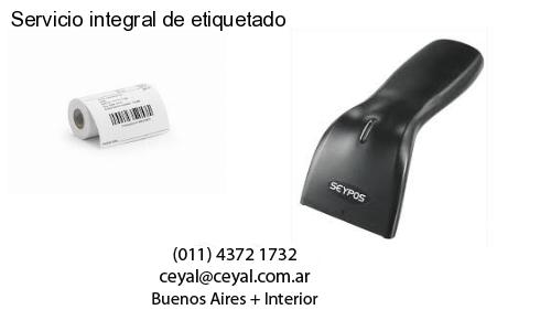 Servicio integral de etiquetado