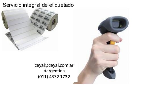Servicio integral de etiquetado