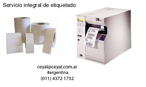 Servicio integral de etiquetado