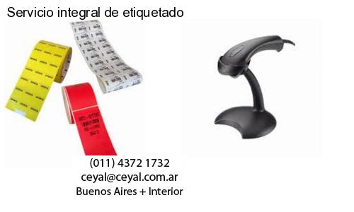 Servicio integral de etiquetado