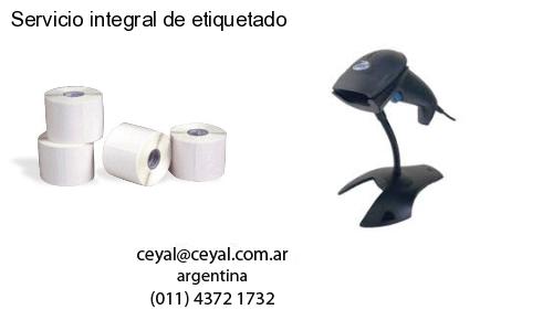 Servicio integral de etiquetado