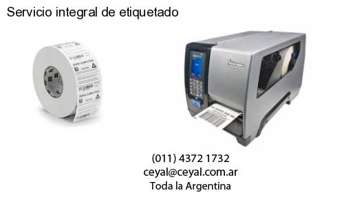 Servicio integral de etiquetado