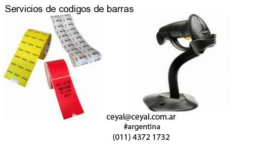 Servicios de codigos de barras